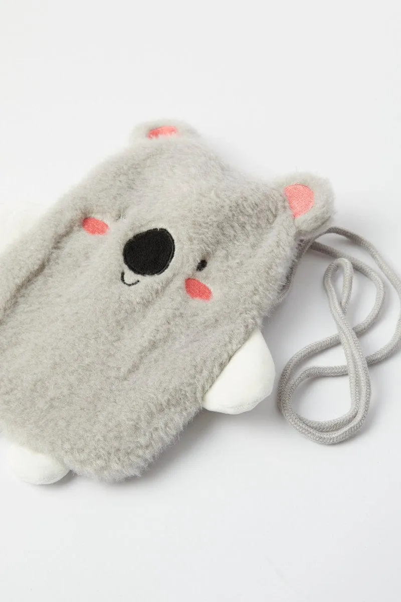 Grey Bear Hot Water Bottle