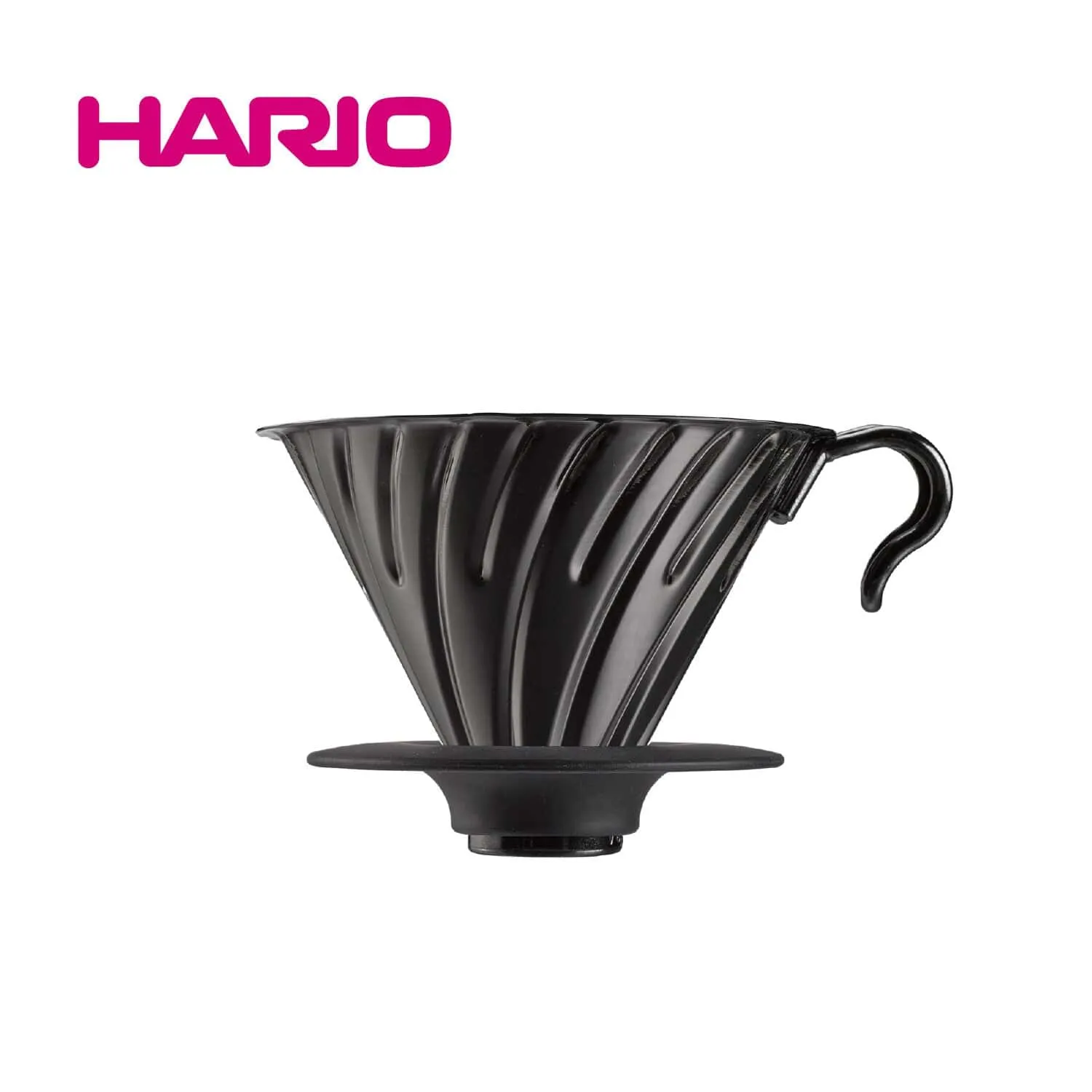 Hario -  V60 Metal Dripper for 1 to 4 Cups (Matt Black)