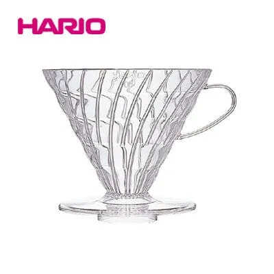 Hario -  V60 Transparent Dripper 03 for 1 to 6 Cups (Clear)
