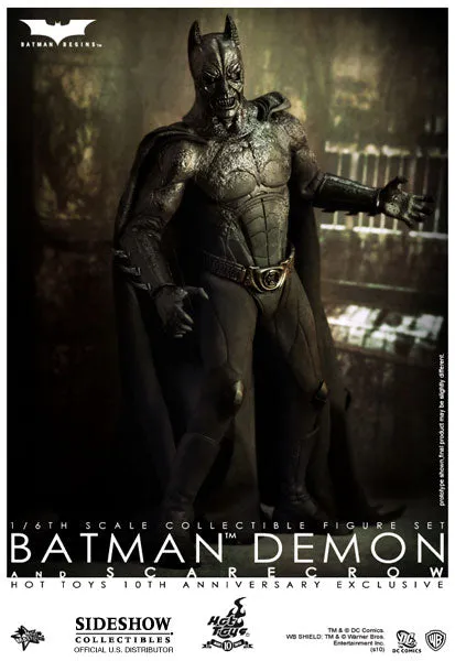 Hot Toys 1/6 MMS140 Batman Demon Batman Begins 10th Anniversary Exclusive Figure