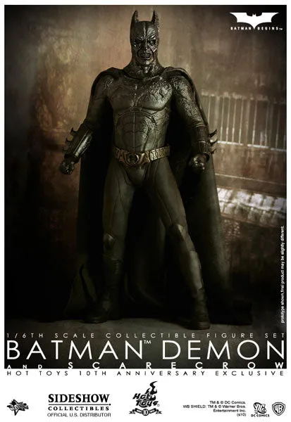 Hot Toys 1/6 MMS140 Batman Demon Batman Begins 10th Anniversary Exclusive Figure