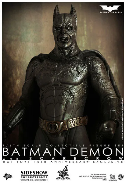 Hot Toys 1/6 MMS140 Batman Demon Batman Begins 10th Anniversary Exclusive Figure