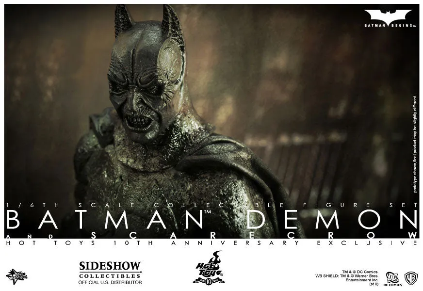 Hot Toys 1/6 MMS140 Batman Demon Batman Begins 10th Anniversary Exclusive Figure