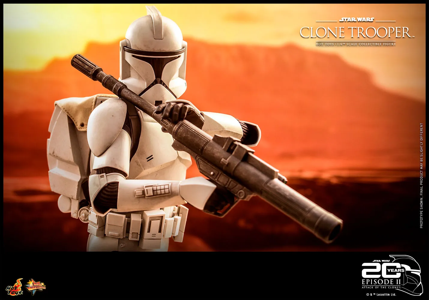Hot Toys 1/6 Scale Figure - Clone Trooper (Star Wars: Episode II: Attack of the Clones)