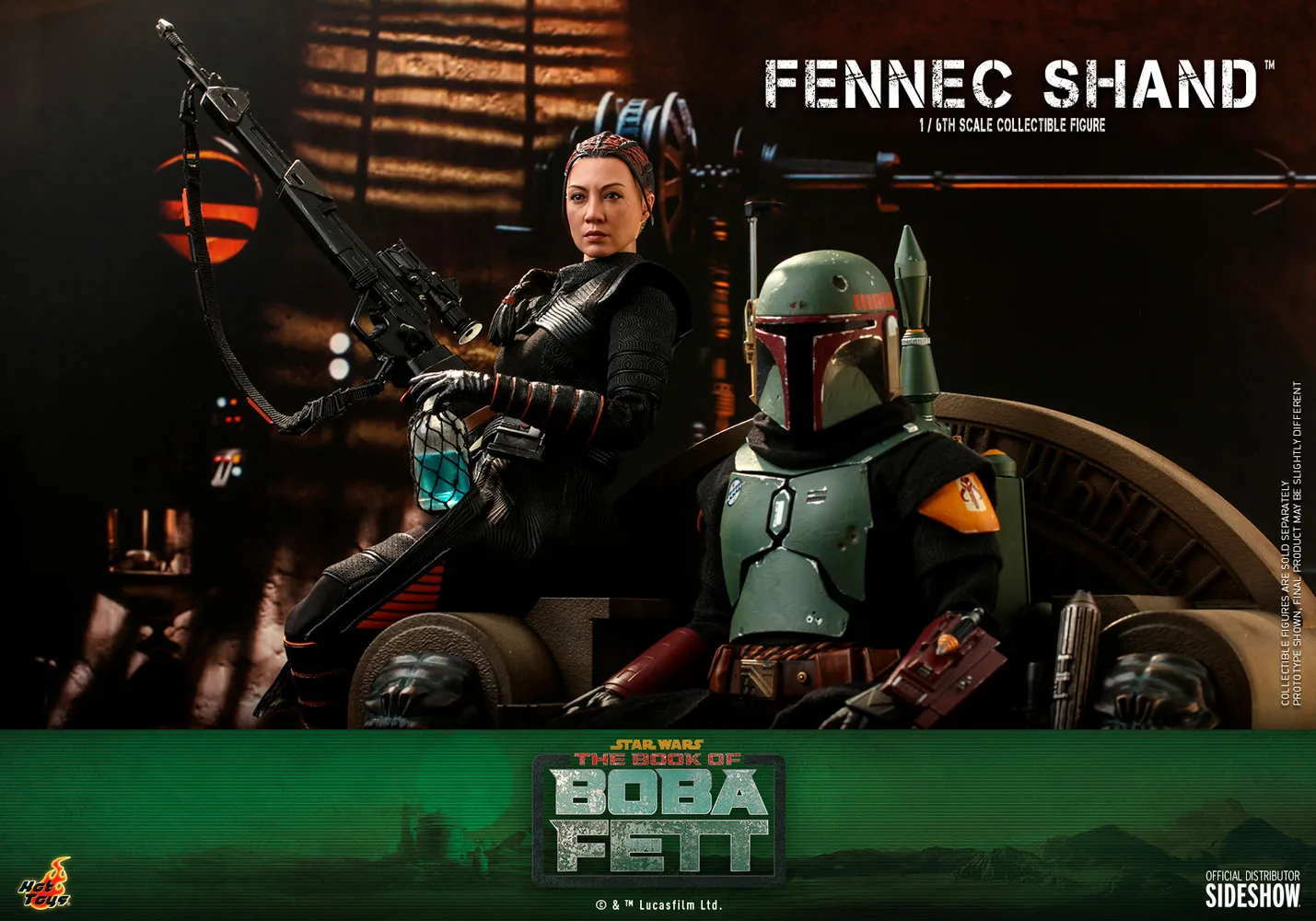 Hot Toys 1/6 Scale Television Masterpiece Series  - Star Wars: The Book Of Boba - Fennec Shand