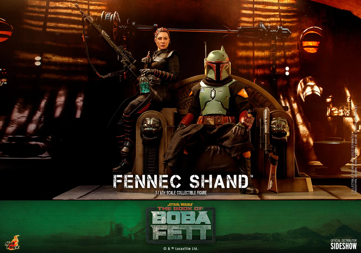 Hot Toys 1/6 Scale Television Masterpiece Series  - Star Wars: The Book Of Boba - Fennec Shand