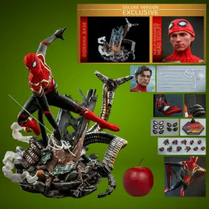 Hot Toys 1/6 Spider-Man: No Way Home Spider-Man (Integrated Suit) Deluxe Ver. Sixth Scale Figure MMS624