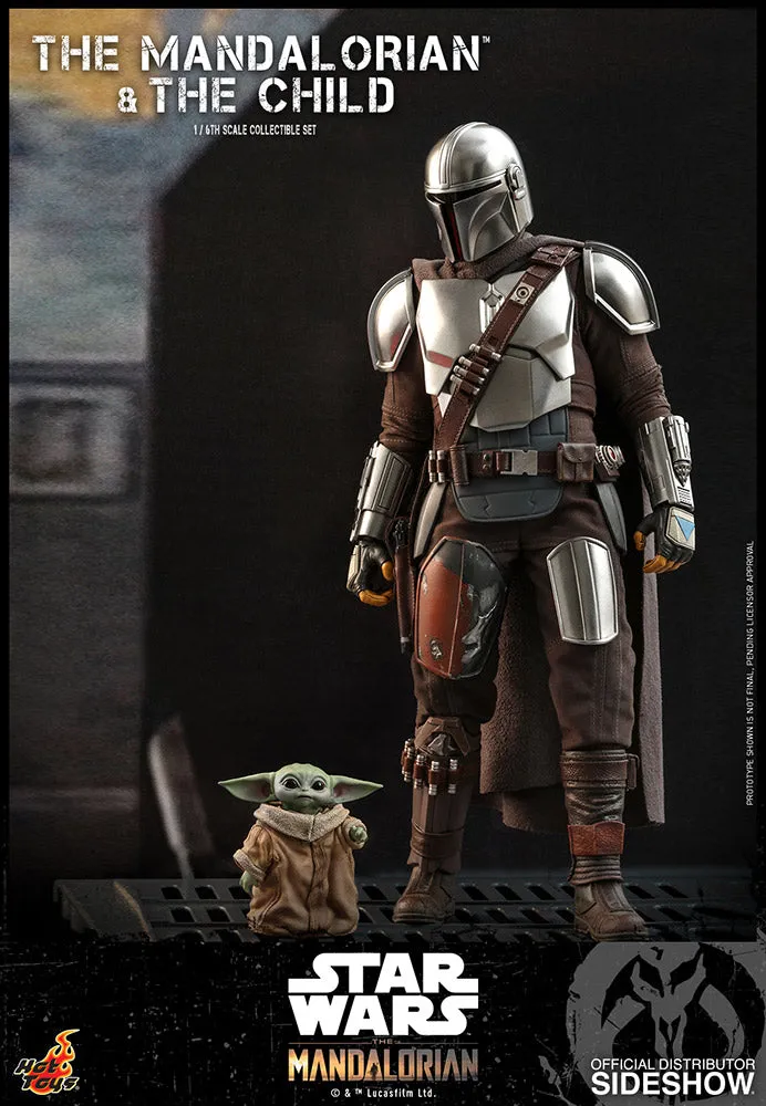 Hot Toys 1/6 Star Wars The Mandalorian and The Child Sixth Scale Figure TMS014