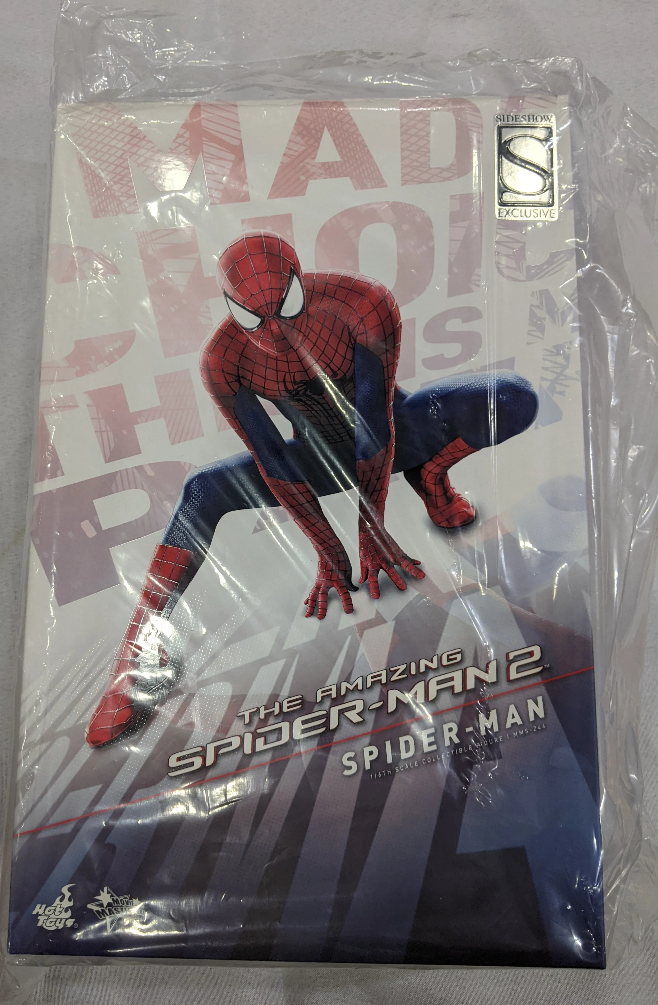 Hot Toys 1/6 The Amazing Spider-Man 2 Spider-Man Sixth Scale Figure MMS244