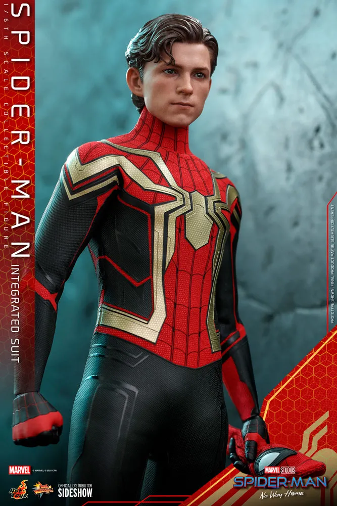 Hot Toys Movie Masterpiece 1/6 Scale Figure - Spider-Man (Integrated Suit) - Spider-Man: No Way Home