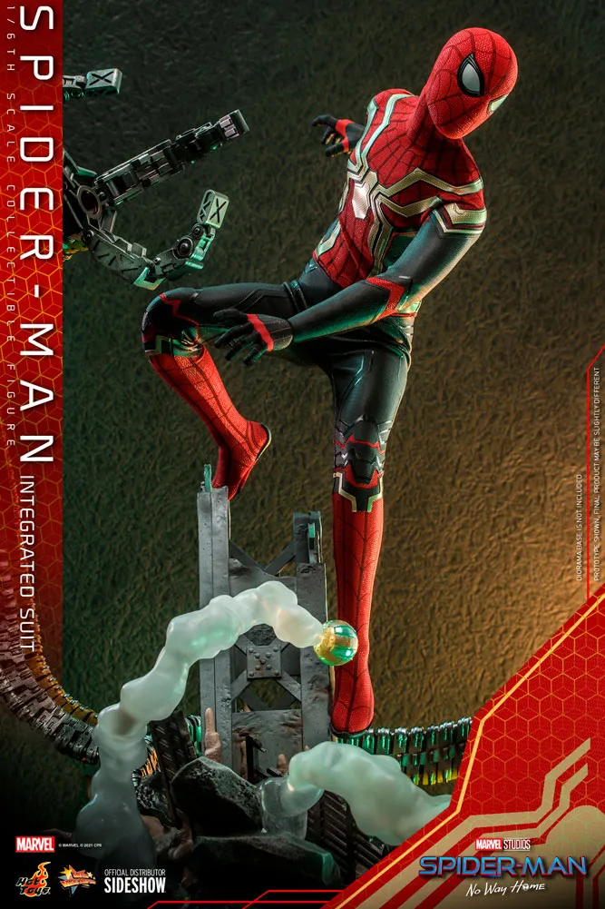 Hot Toys Movie Masterpiece 1/6 Scale Figure - Spider-Man (Integrated Suit) - Spider-Man: No Way Home