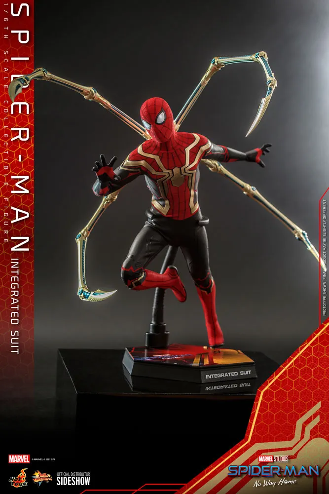 Hot Toys Movie Masterpiece 1/6 Scale Figure - Spider-Man (Integrated Suit) - Spider-Man: No Way Home
