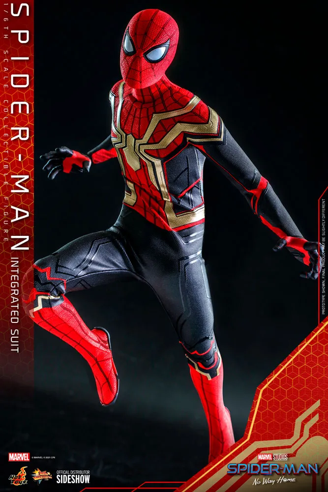 Hot Toys Movie Masterpiece 1/6 Scale Figure - Spider-Man (Integrated Suit) - Spider-Man: No Way Home