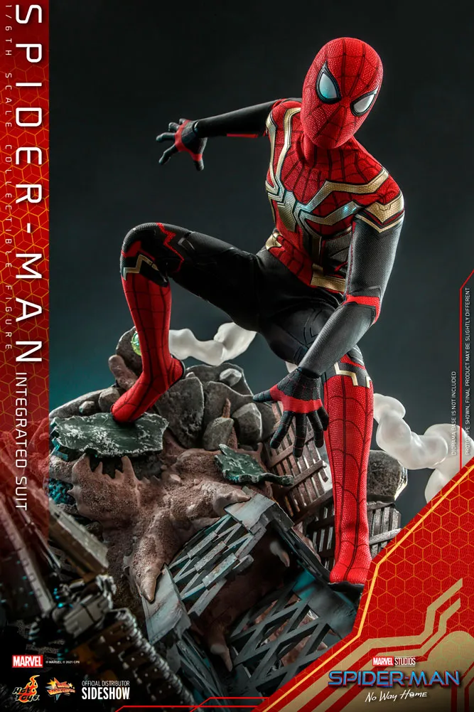 Hot Toys Movie Masterpiece 1/6 Scale Figure - Spider-Man (Integrated Suit) - Spider-Man: No Way Home