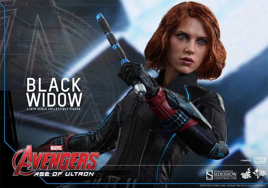 Hot Toys The Avengers Age of Ultron Black Widow 1/6 Scale Action Figure MMS288