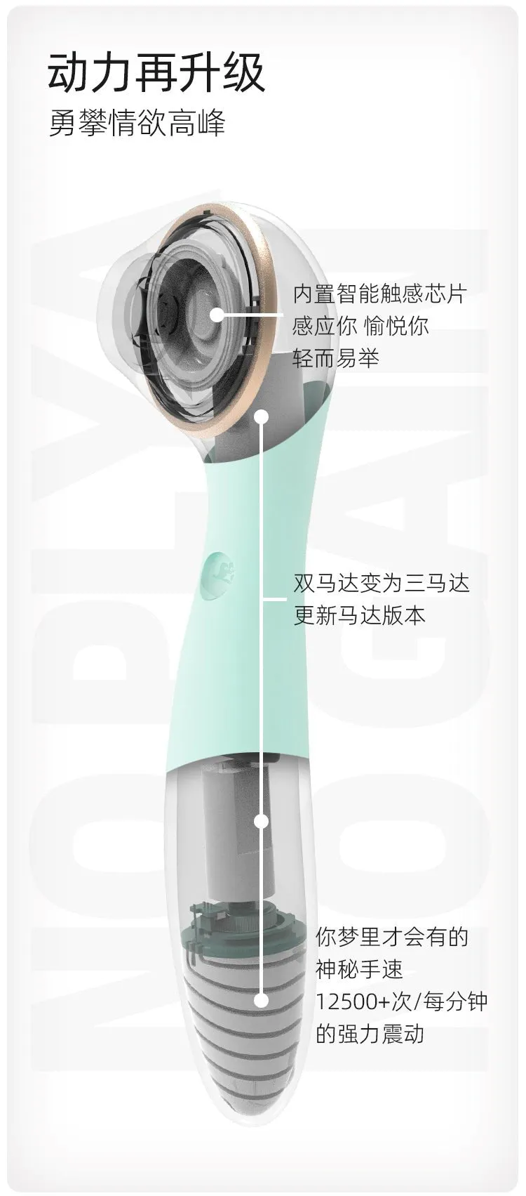 KISSTOY Polly Max APP Heating Rotating Vibrator Clitoral G-spot Whisper Stimulator