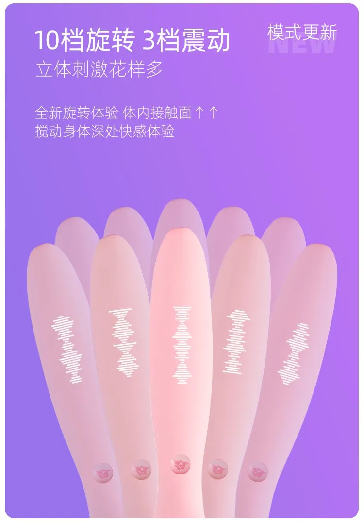 KISSTOY Polly Max APP Heating Rotating Vibrator Clitoral G-spot Whisper Stimulator