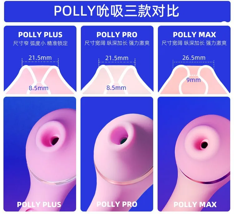 KISSTOY Polly Max APP Heating Rotating Vibrator Clitoral G-spot Whisper Stimulator