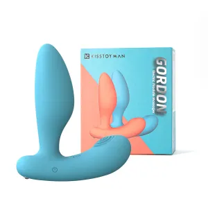 KISTOY Gordon Vibrating Male Prostate Massager Remote Controlled