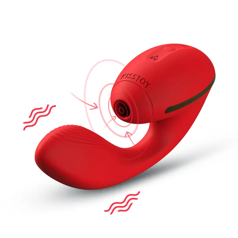 KISTOY Tina Warming Clit Suction & G-Spot Vibrator