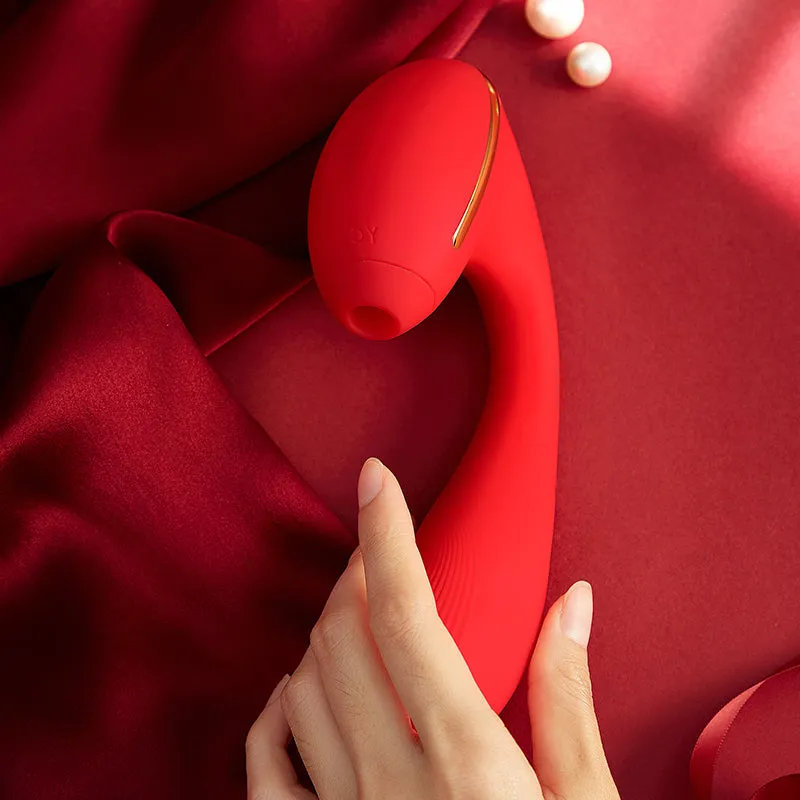 KISTOY Tina Warming Clit Suction & G-Spot Vibrator
