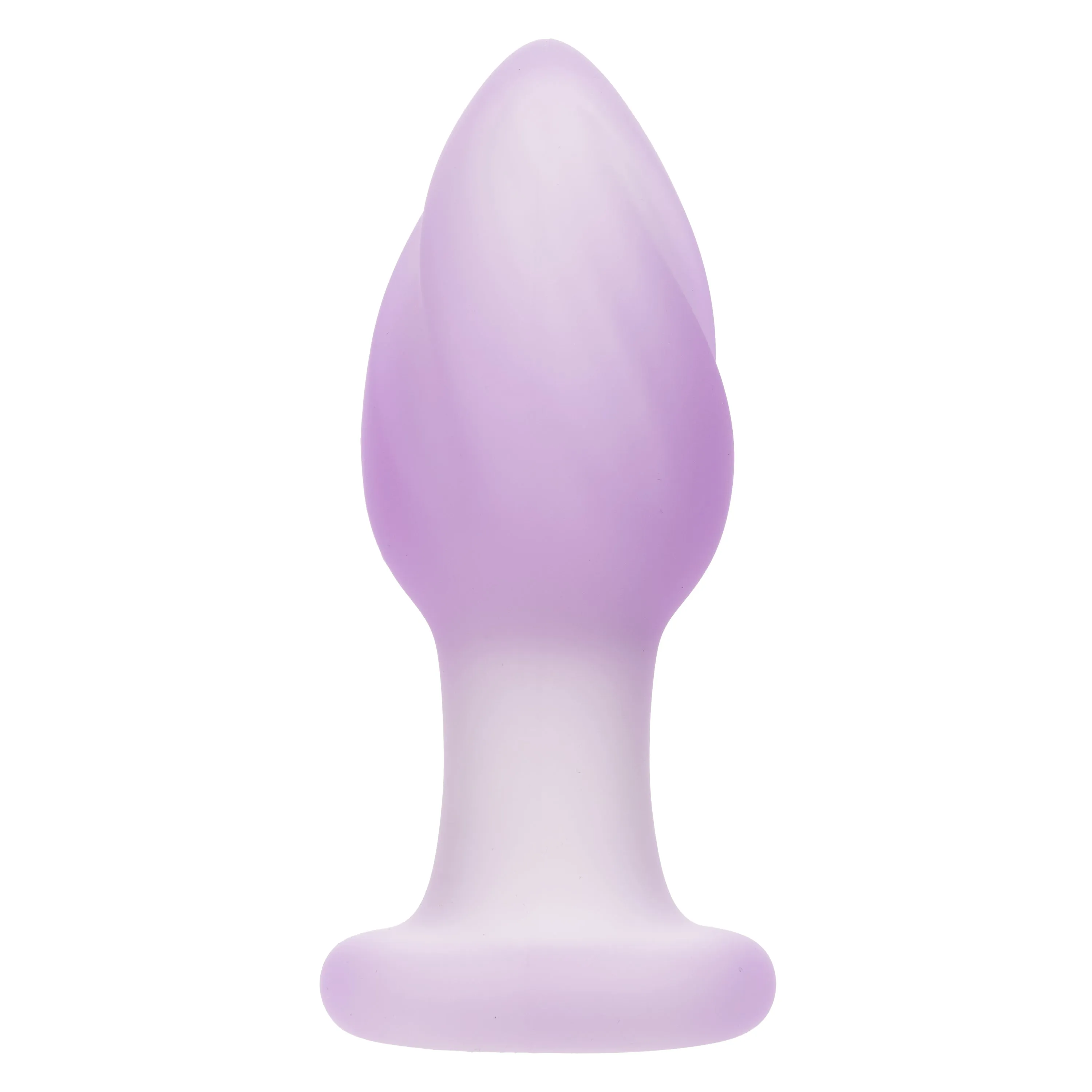 Lavender Haze Ridged Vibrating Butt Plug