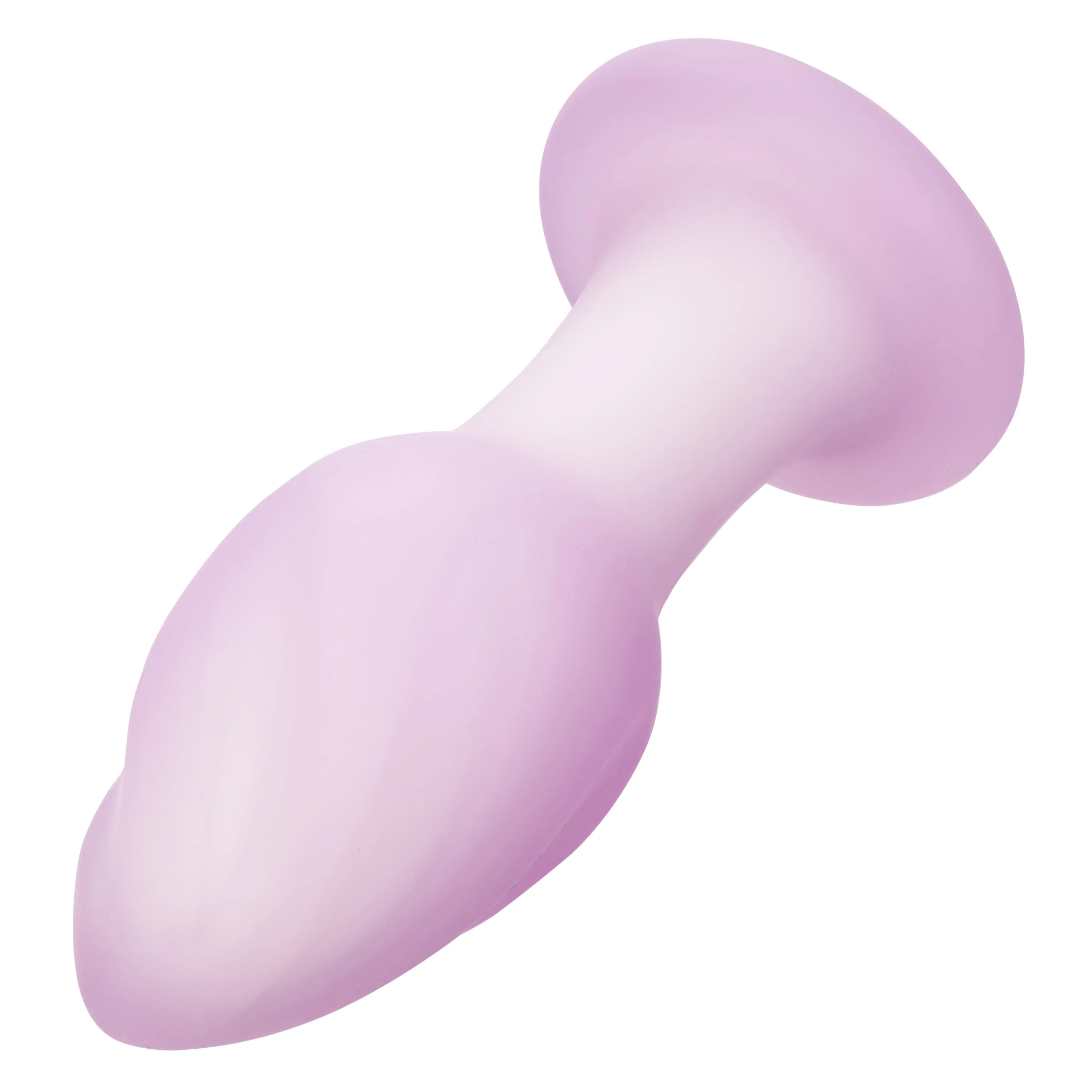 Lavender Haze Ridged Vibrating Butt Plug