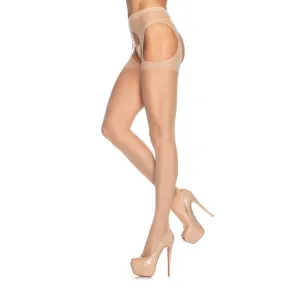 Leg Avenue Eden Sheer Suspender Pantyhose