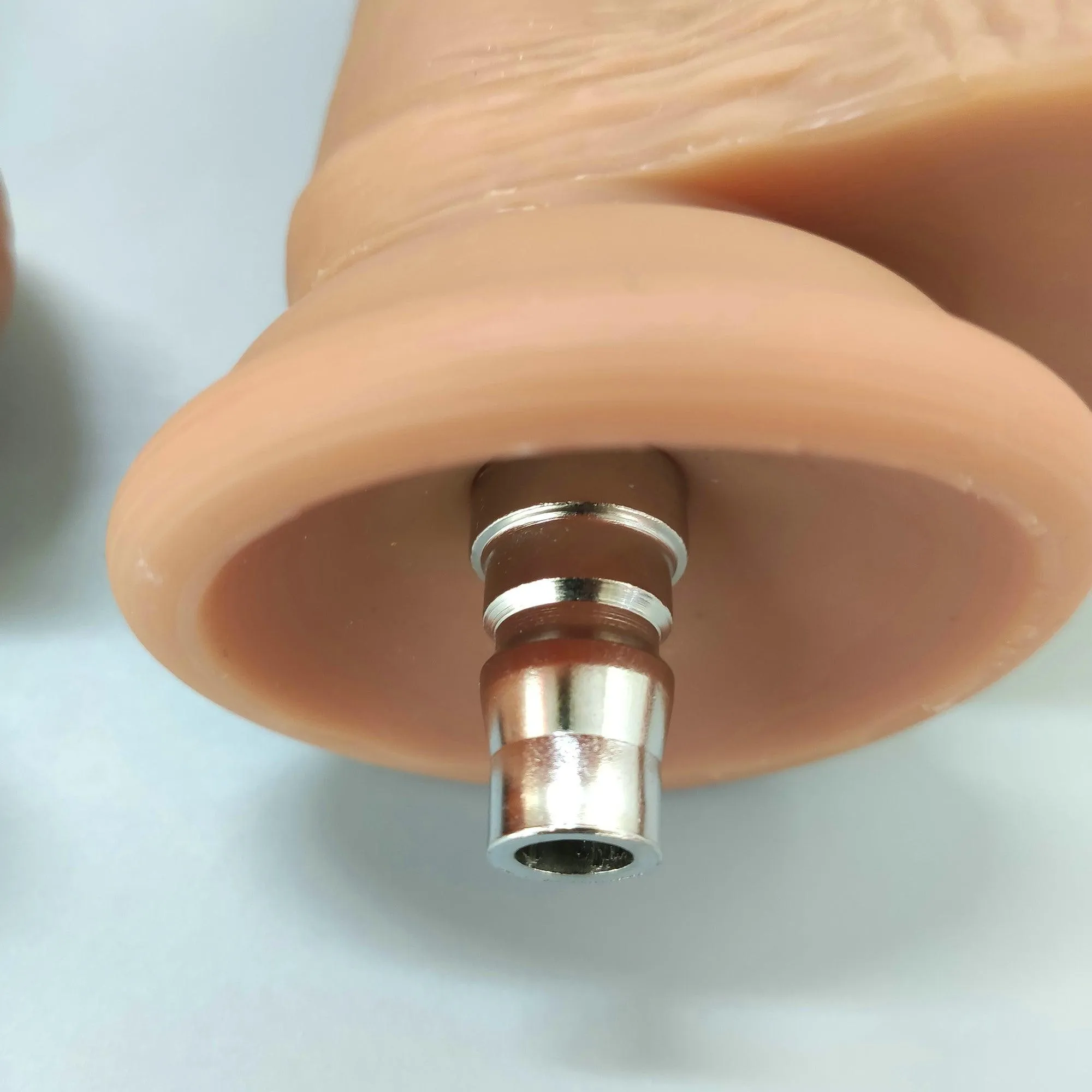 Liquid Silicone Sex Machine Attachment Lifelike Dildo