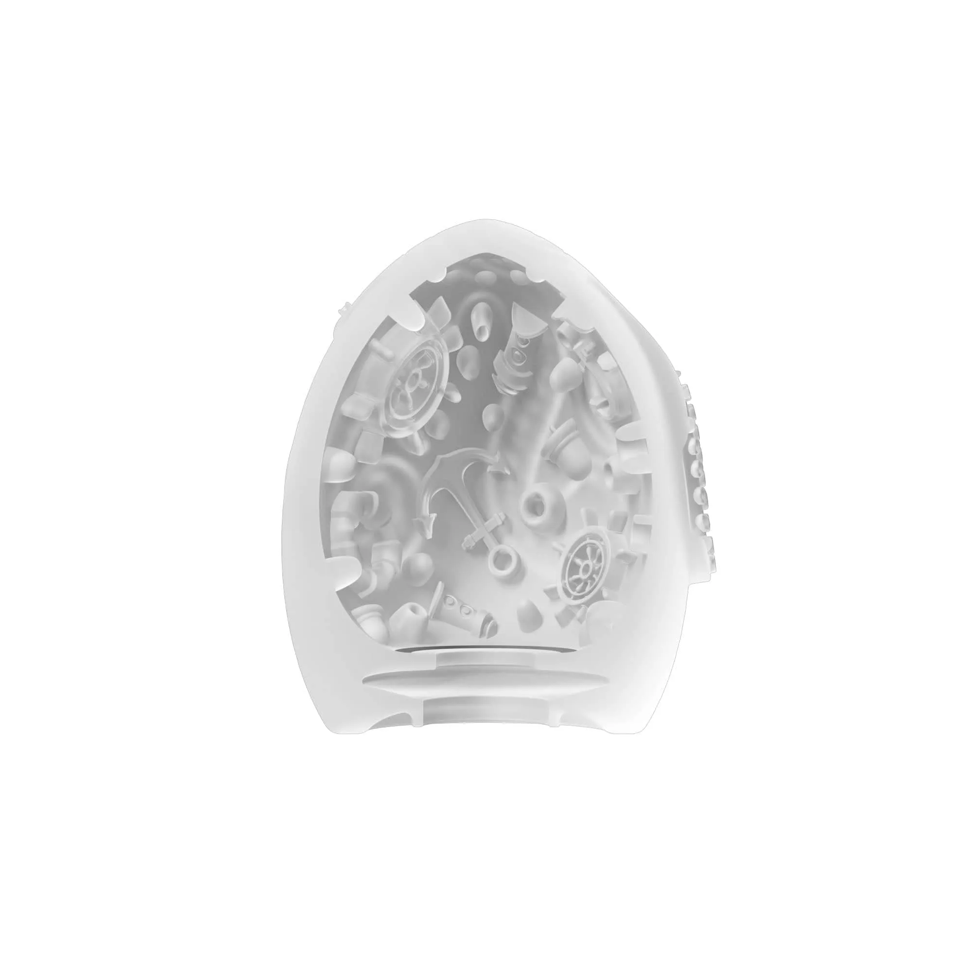 Lovense - Kraken 6 Pack Soft stretchy Egg Masturbator (White)