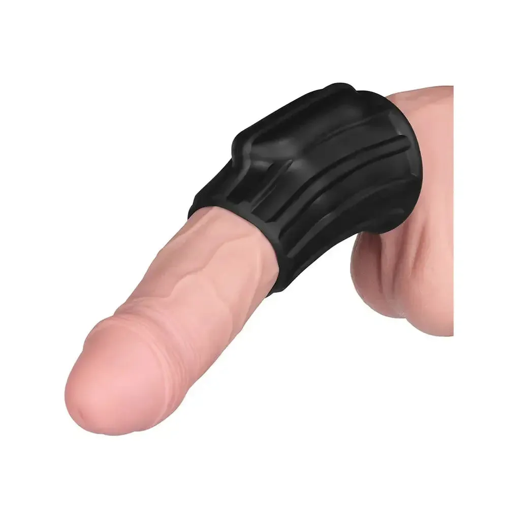 Lovetoy Ridge Vibrating Penis Scrotum Sleeve