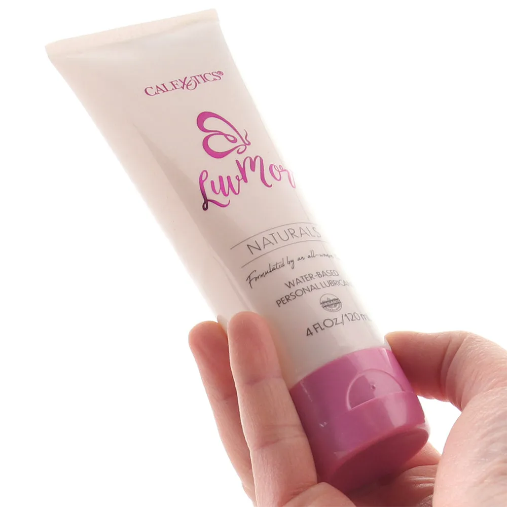 LuvMor Naturals Water Based Lube in 4oz/120ml