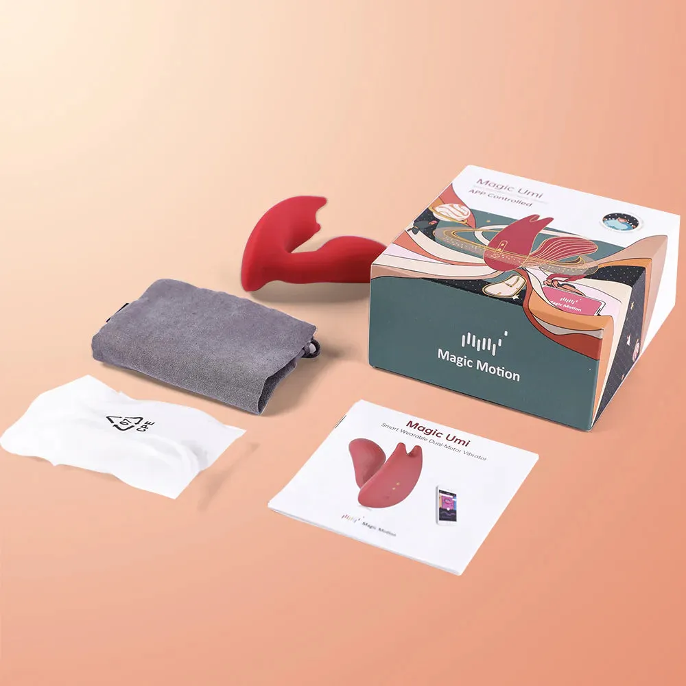 Magic Motion Umi Dual Motor Orgasm Clock Vibrator App-Controlled