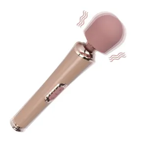 Magic Wand Electric Massager with 3 Speeds 4 Frequency Powerful Vibrator
