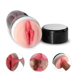 Male Masturbator Sex Toys 3D Realistic Textured Pocket Pussy