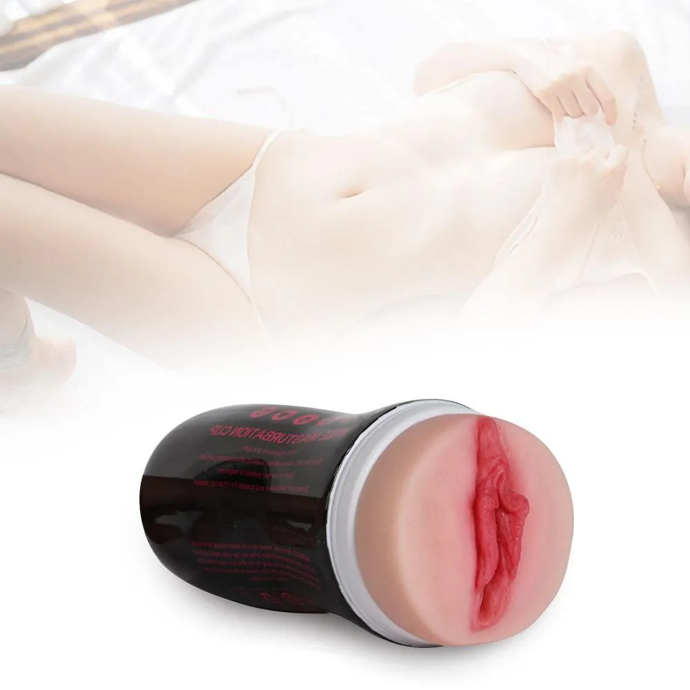 Male Masturbator Sex Toys 3D Realistic Textured Pocket Pussy