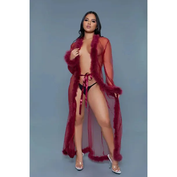 Marabou Robe by Be Wicked