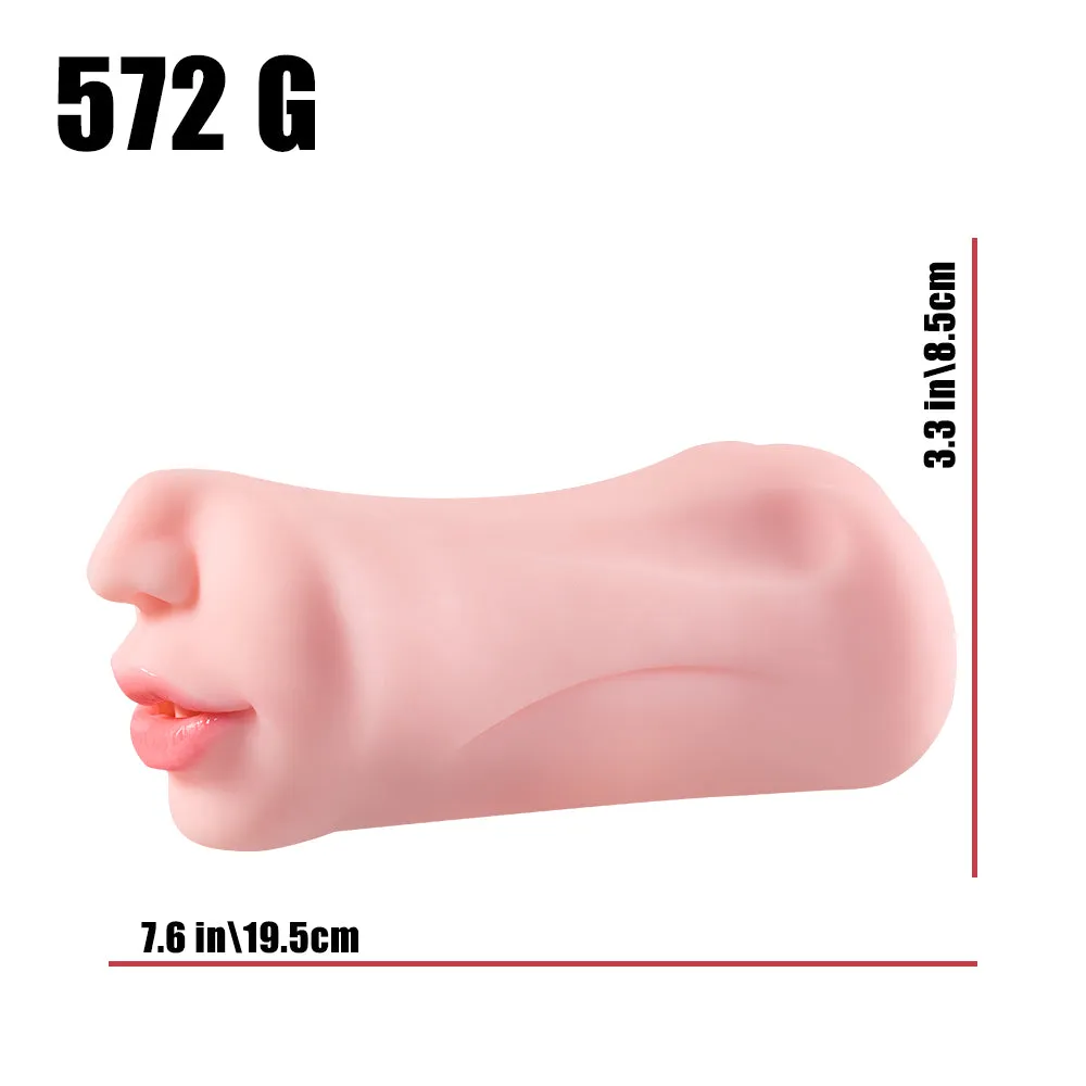 Masturbator Blowjob Mouth 3 in 1 Pocket Pussy Toys