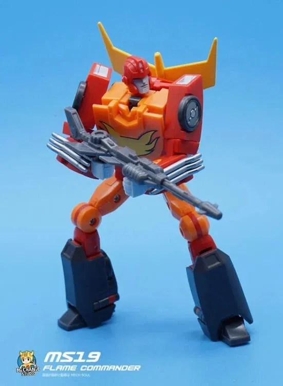 Mech Fans Toys - Mechanic Studio Transformation MS-19 Flame Commander