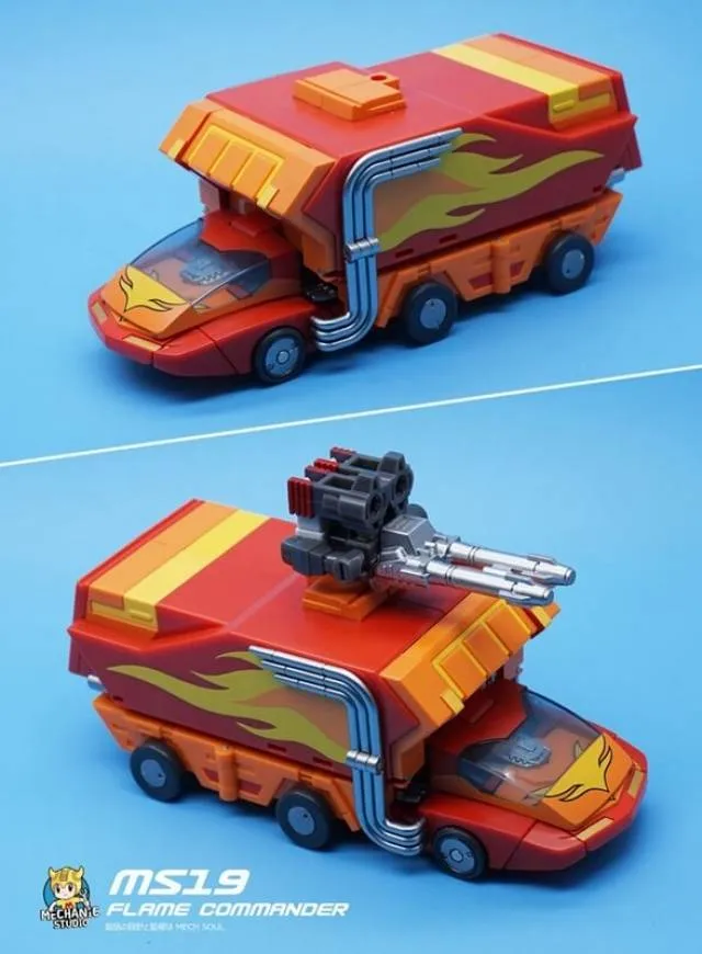 Mech Fans Toys - Mechanic Studio Transformation MS-19 Flame Commander