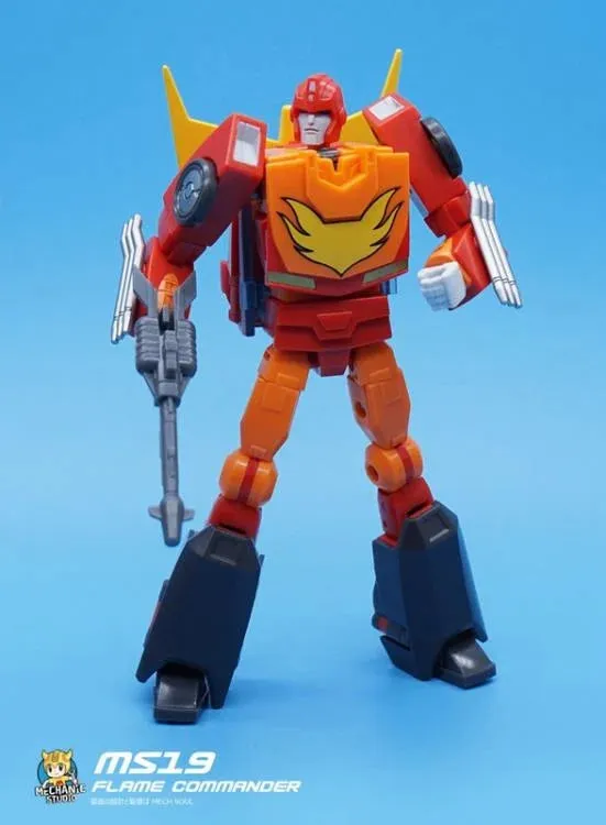Mech Fans Toys - Mechanic Studio Transformation MS-19 Flame Commander