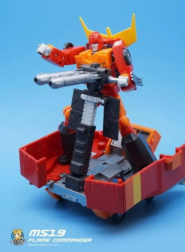 Mech Fans Toys - Mechanic Studio Transformation MS-19 Flame Commander