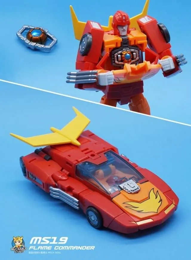 Mech Fans Toys - Mechanic Studio Transformation MS-19 Flame Commander