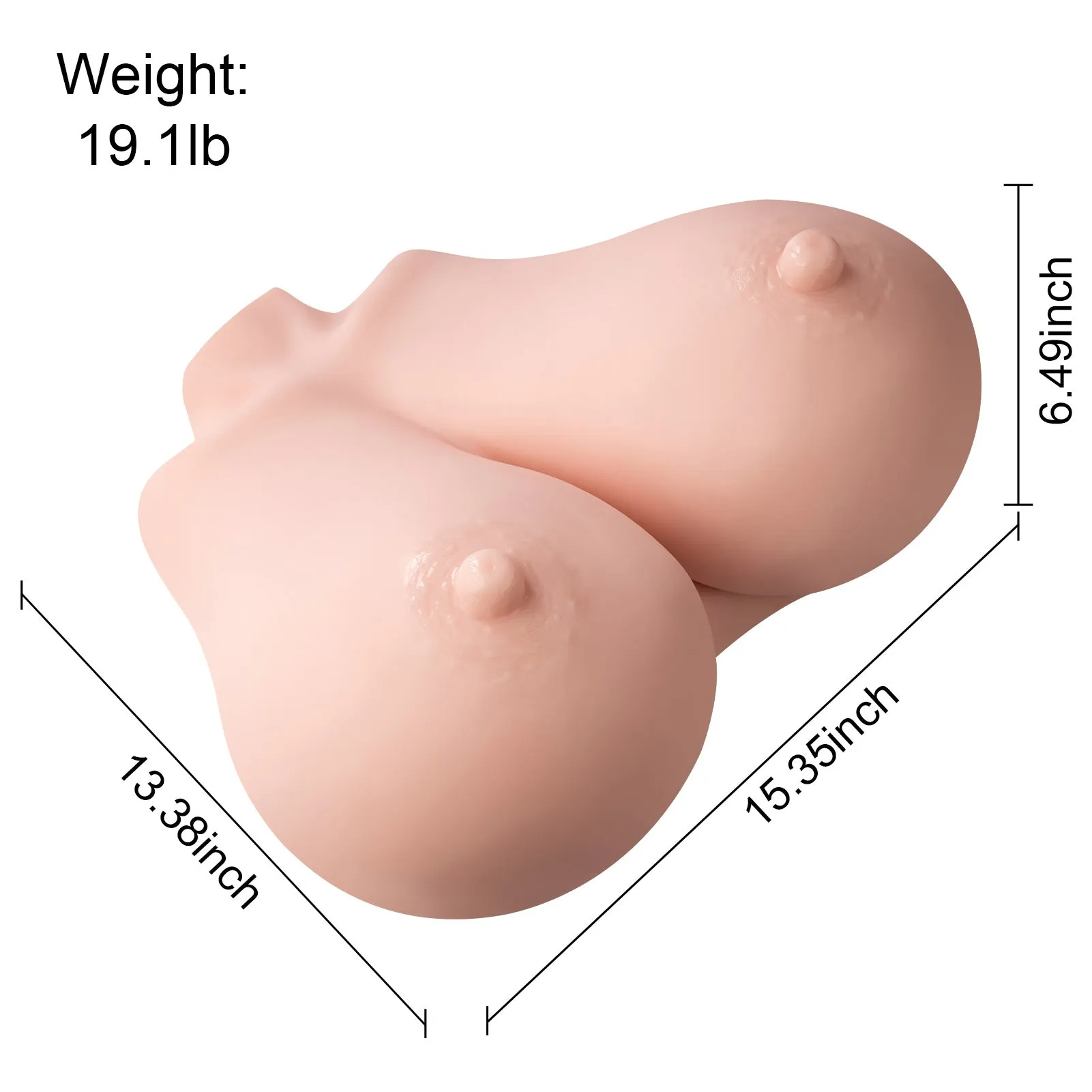 Miley: 19.1lb Big Breast Sex Pillow