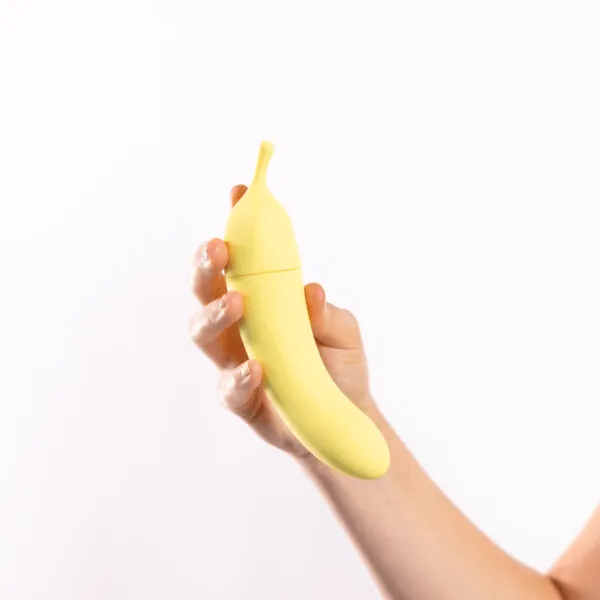Natalie's Toybox Banana Cream Air Pulse G-Spot Vibe
