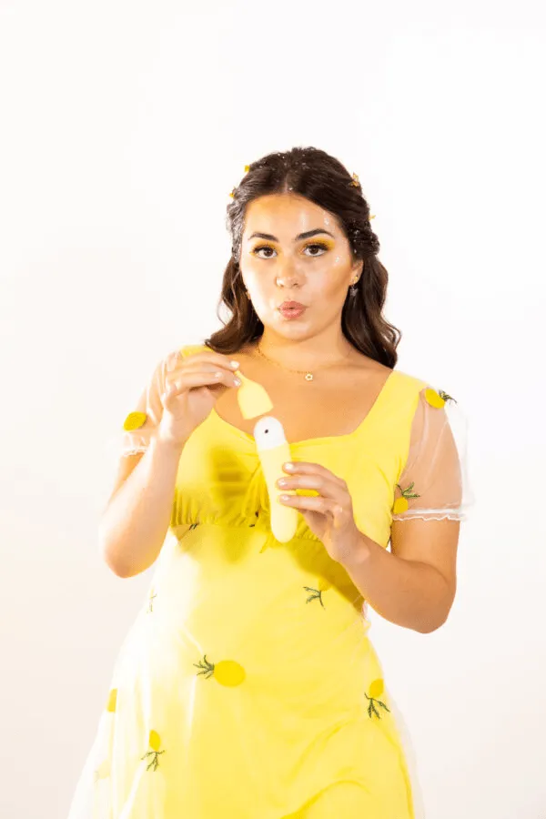 Natalie's Toybox Banana Cream Air Pulse G-Spot Vibe