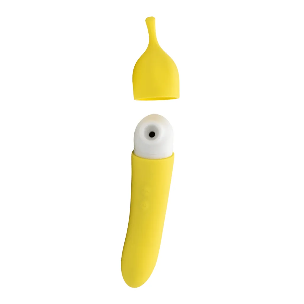 Natalie's Toybox Banana Cream Air Pulse G-Spot Vibe