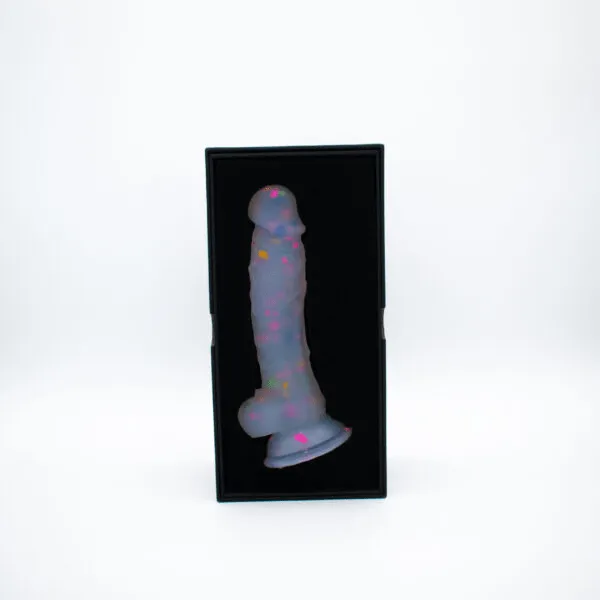 Natalie's Toybox Cock-A-Palooza Confetti Silicone Dildo
