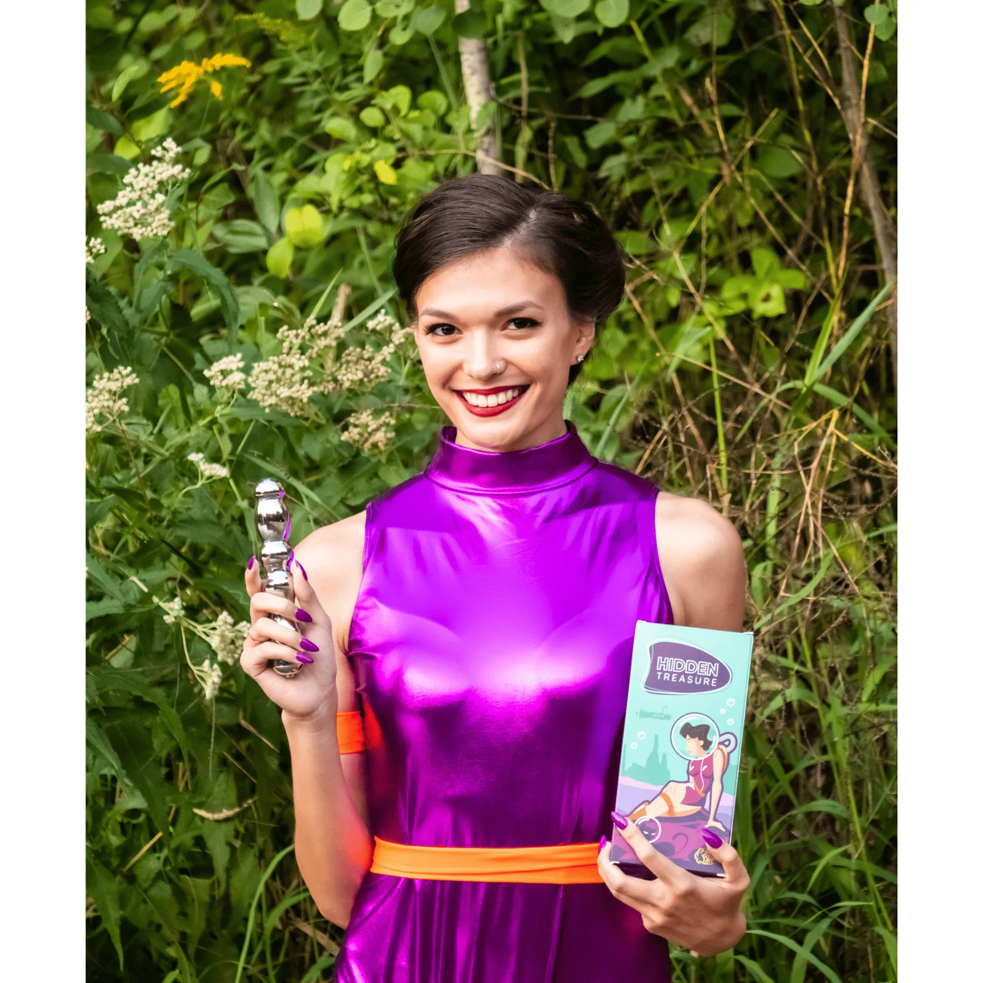 Natalie's Toybox Hidden Treasure Metal Vibrator