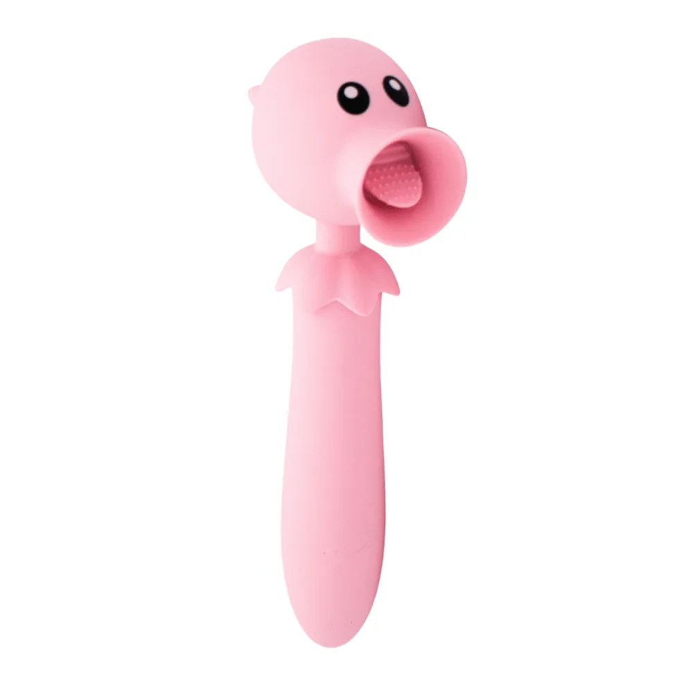 Natalie's Toybox Lick N' Stick Clit Flicker & G-Spot Vibrator
